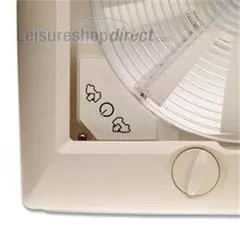 Omni-Vent 12v Fan + Blind with  Translucent Dome 