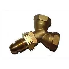 Y Pol Connector -  Brass