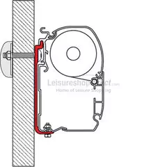 Fiamma F45 + F70 + ZIP Awnings Mounting Brackets