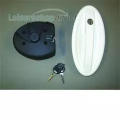 Motorcaravan FAP Oval Lock in White