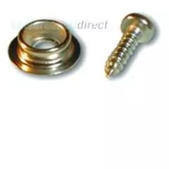 Press stud with screw (pack 10)