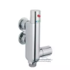 Thermostatic mixer valve - chrome