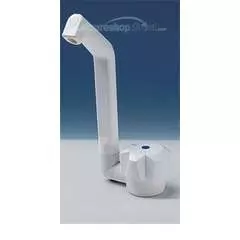 Reich single deluxe tap - white