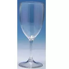 Acrylic wine goblets and tumblers