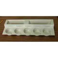 Stepped Cup & Plate Rack for Caravan/Motorhome - Beige