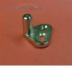 Plate for rod hooks (toilet door lock)