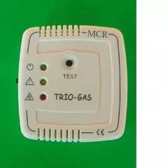 Trio gas alarm - colour ivory