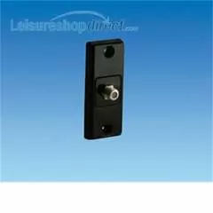 Architrave Satellite Socket- Black