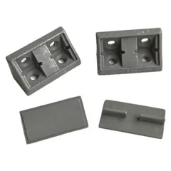 AG Double Corner Joint Body and Lid in Grey