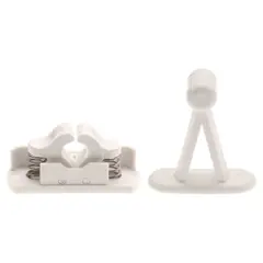AG Viva Door Catch Sprung White