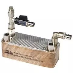 Alde Engine Heat Exchanger With Connectors