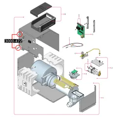 Alde Nipple for 3010 Compact Combi Boiler