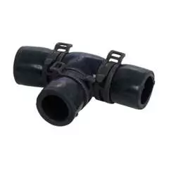 Alde Rubber T-Connector (incl. mounted band clips)