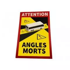 Angles Mort Motorhome Stickers - 3pcs