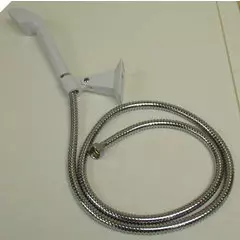Shower head, bracket and flexible hose