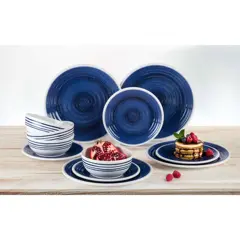 Azure 12pc Dinner set