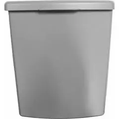 Hartal Bin Set Traffic Grey 3 Piece Door Bin Set