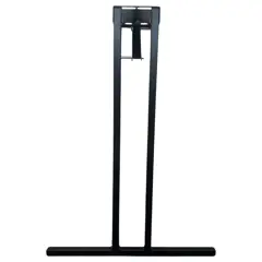 Black fold out table support