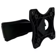 Black TV Bracket Pivoted c/w Wall Mount