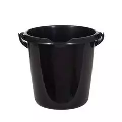 Bucket with Spout - 10L (Black)