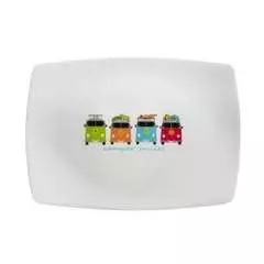 Camper Smiles Melamine Platter