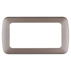 CBE 2 Way Nickel Flatline Decorative Frame