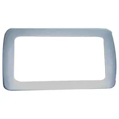 CBE 2 Way Silver Flatline Decorative Frame 