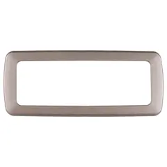 CBE Nickel 3 Way Flatline Decorative Frame 