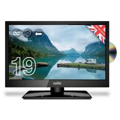 Cello 19$$$ LED Digital Freeview/Freesat Tv/Built-in DVD Player 240v/12v