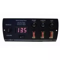 CONTROL PANEL BATTERY VOLTAGE GAUGE 