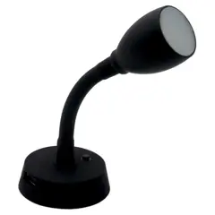 Dimatec Jolly Flexi Light 1.8W with USB Socket 4000K Matt Black