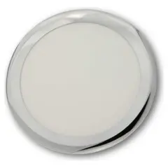 Dimatec Round Ceiling Light 4000K Single Box (Chrome / 310mm)