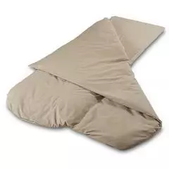 Duvalay Comfort 4.5 Tog Sleeping Bag Hollowfibre (Cappuccino)