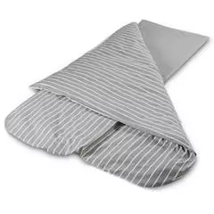 Duvalay Comfort 4.5 Tog Sleeping Bag Hollowfibre (Grey Stripe)