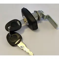 FAP Rectangular Push Lock BLACK