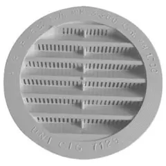 Fawo White 97mm Vent Rossette