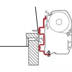Fiamma Adaptor Hymer Exsis
