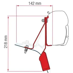 Fiamma Kit for Ford Custom Nugget 2019 Onwards (F45s)