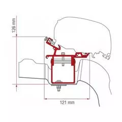 Fiamma Kit VW Crafter/Man L3H3 UK