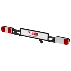 Fiamma Licence Plate Carrier - Deep Black