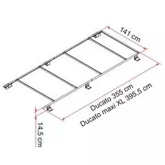 Fiamma Roof Rail Ducato