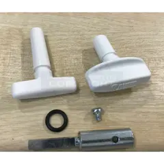 Fiamma White Knobs+Extension Kit Vent - white
