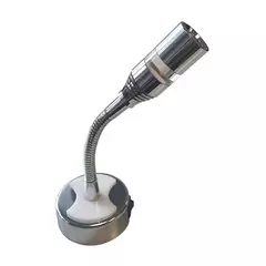 Flexible Light with USB Port 60mm Base (12V / 1W / Warm White / IP20)