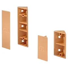 Froli Corner Bracket 6Pc Brown Small