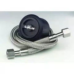 Gaslow refill kit - black with 1.5m fill hose