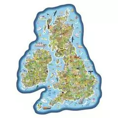 Gibsons - Jigmap Great Britain ~~~ Ireland - 150 Pieces Jigsaw Puzzle