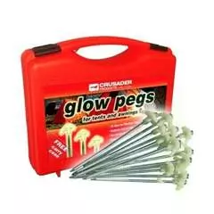 Glow in the Dark Tent Peg - Box of 20