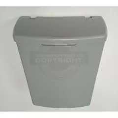 Hartal Bin Set Traffic Grey 3 Piece Door Bin Set