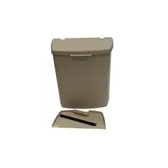 Hartal Door Bin Set, Basalt Grey 5 piece 