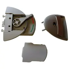 Hartal Triangle L/H Complete Lock, Grey, Suits Zadi